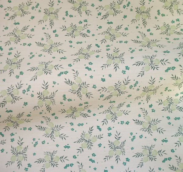 Pomegranate Grasscloth Wallpaper in Celery