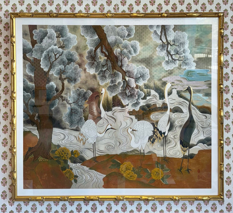 Shown with custom frame