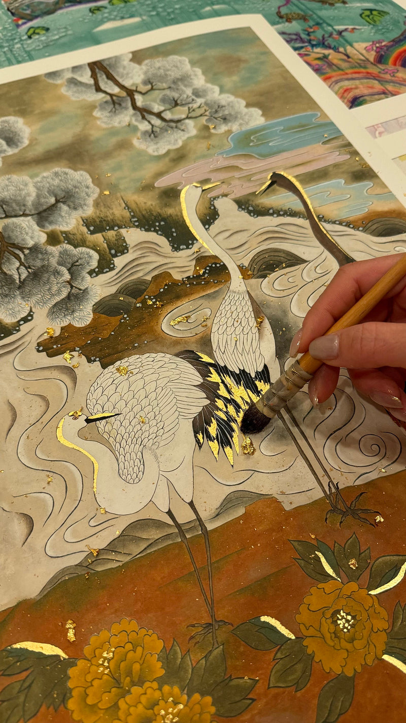 Print Only with Gold Leaf