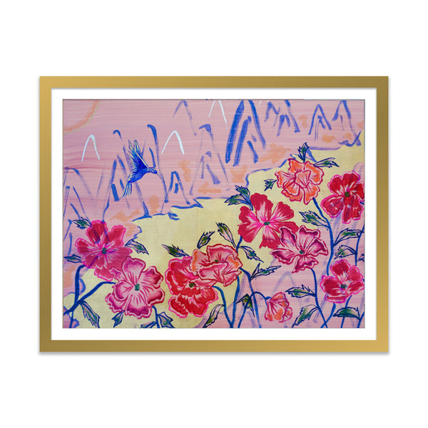 Wildflower Gold Rush Art Print