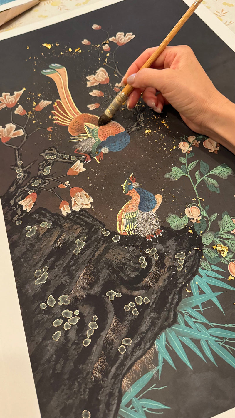 Print Only with Gold Leaf