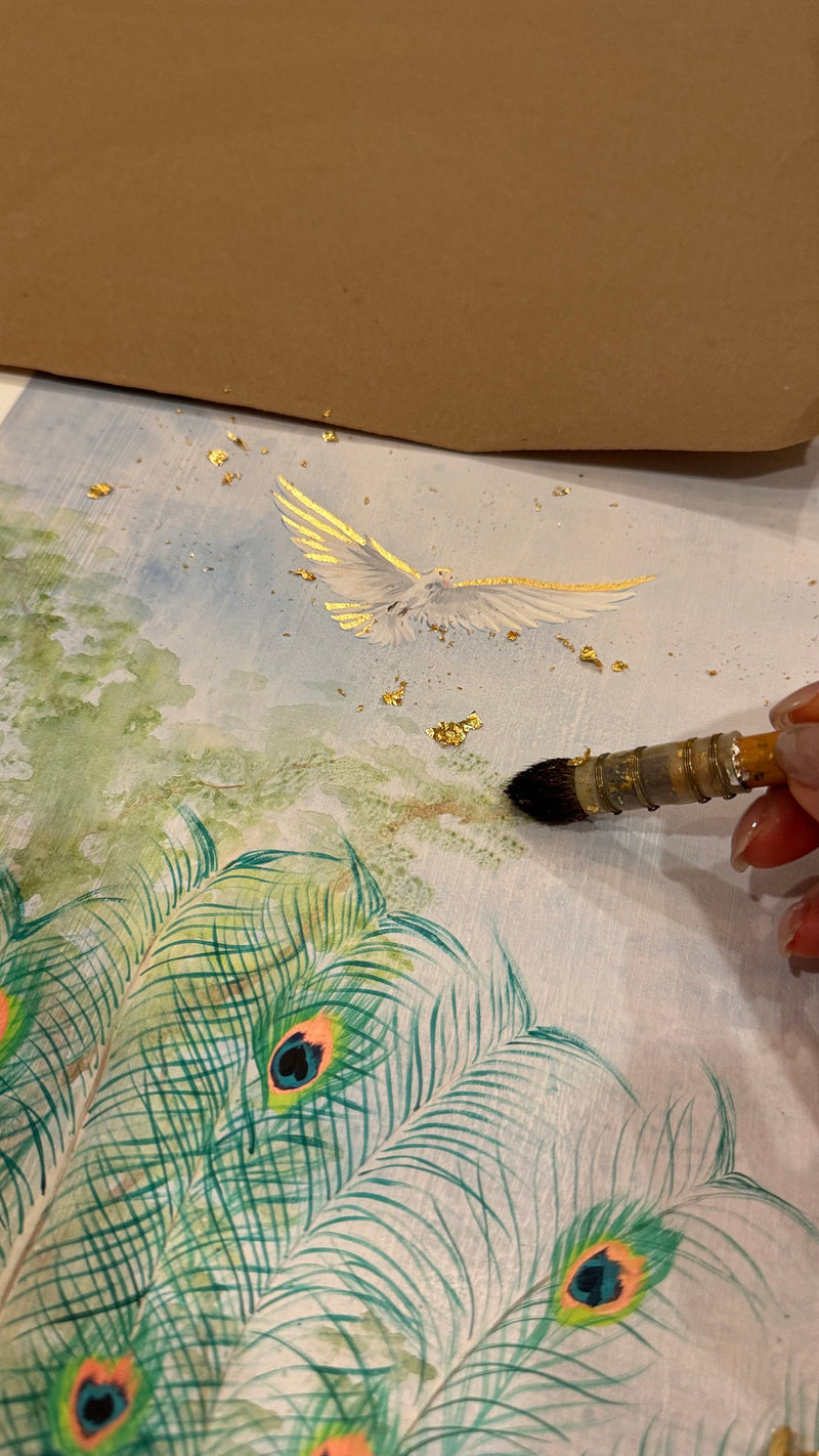 Print Only with Gold Leaf