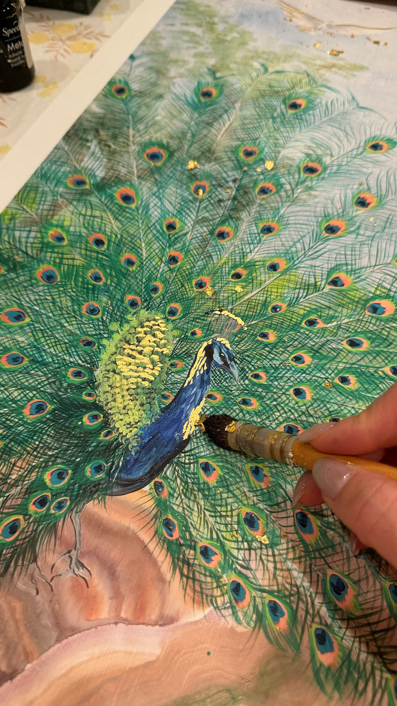 Print Only with Gold Leaf