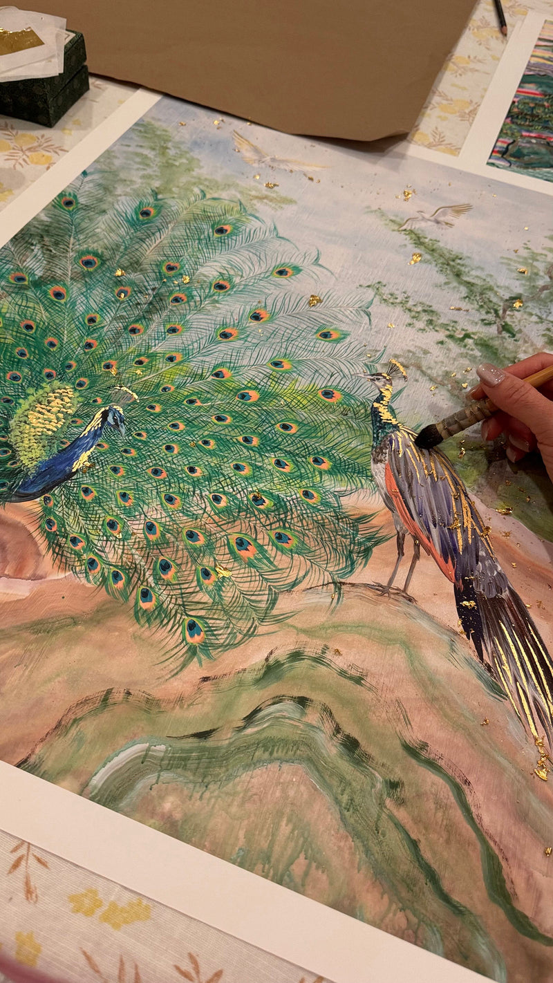 Print Only with Gold Leaf