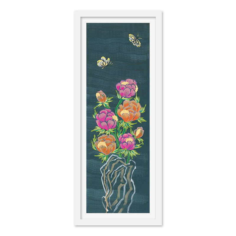 Peonies and Butterflies Dusk to Night 4
