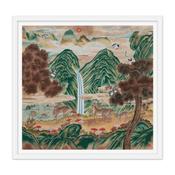 Ten Longevities Traditional Art Print