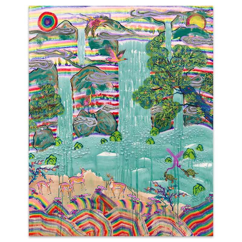 Ten Longevities Art Print