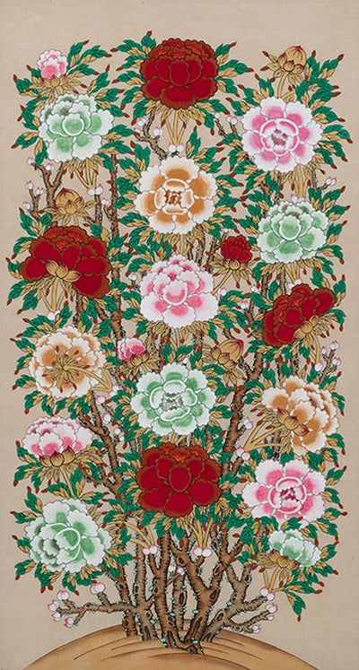 TraditionalKoreanPeonyScreenB-