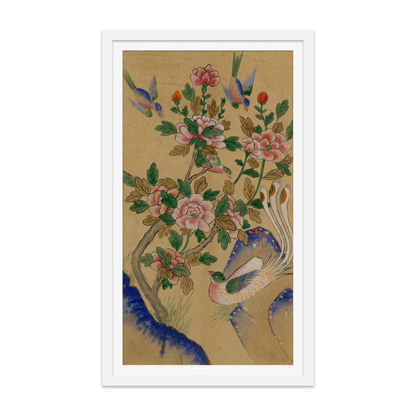Mythical Bird and Her Young Art Print