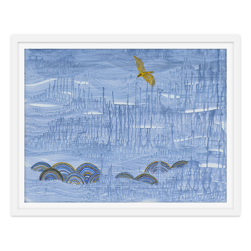 Golden Bowerbird Art Print