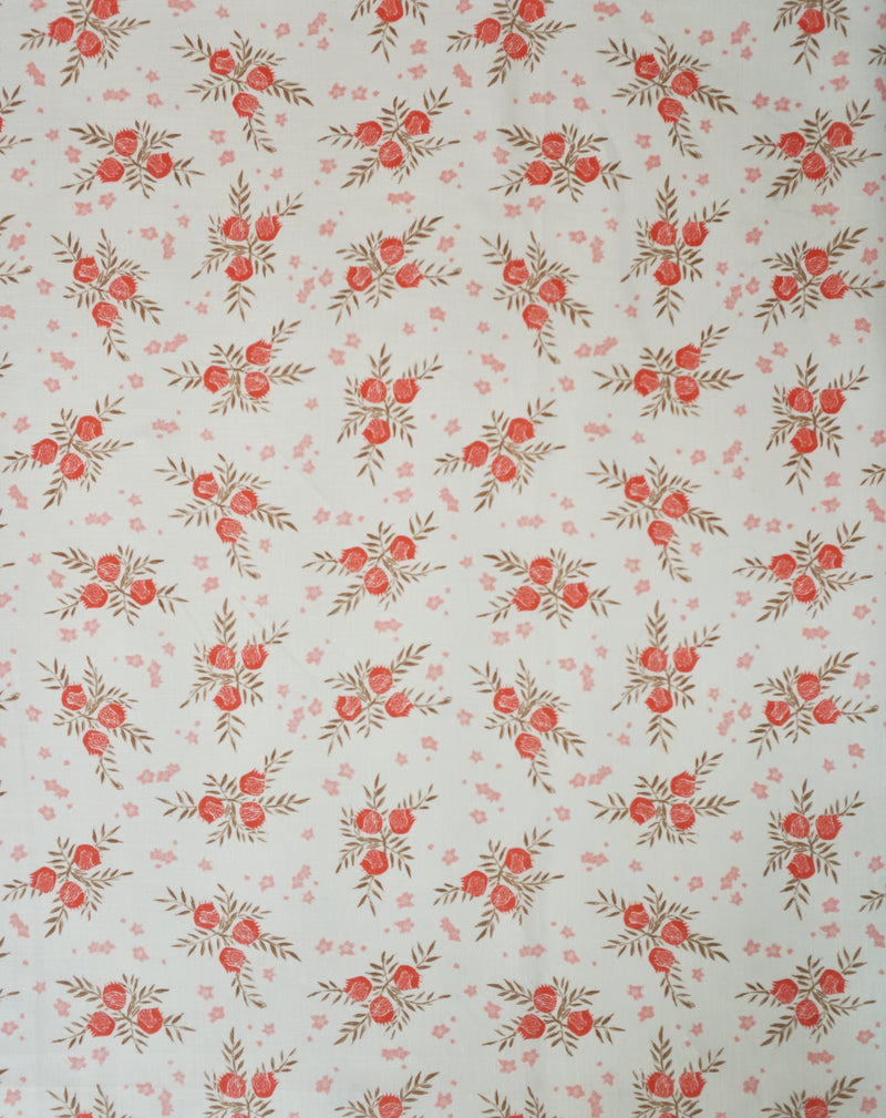 Pomegranate Fabric in Strawberry