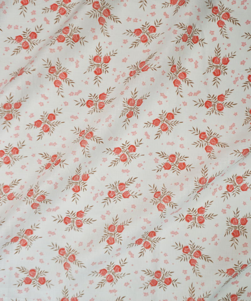 Pomegranate Fabric in Strawberry