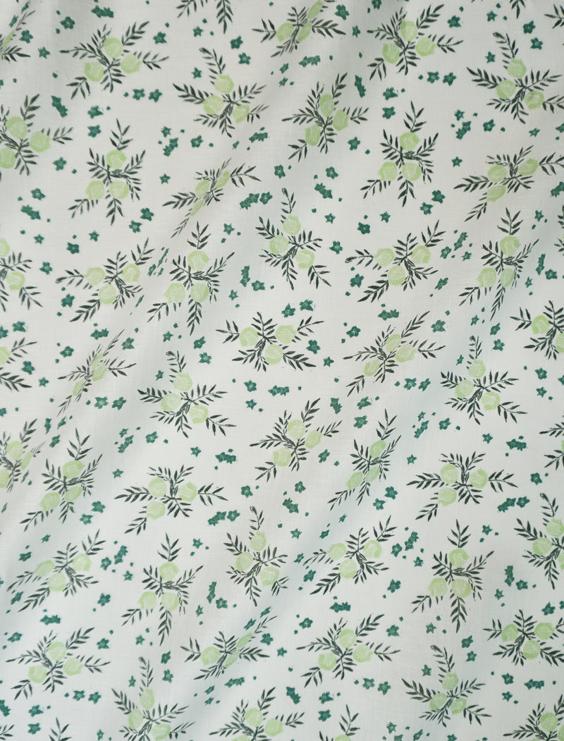 Pomegranate Fabric in Celery