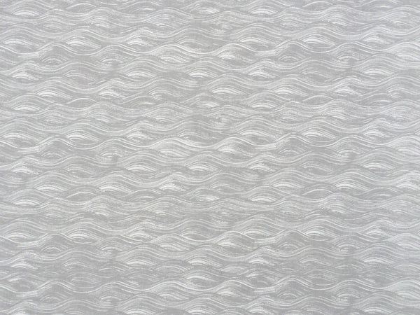 Painted Wave Fabric in French Grey