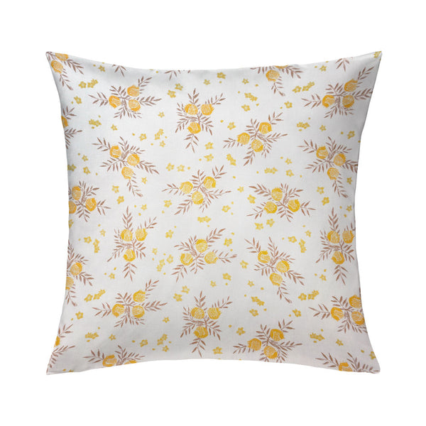 Pomegranate Pillow in Saffron