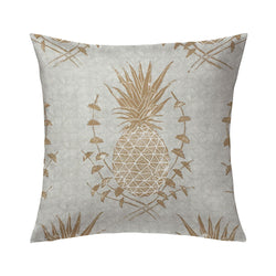 Royal Pineapple Pillow in Khaki