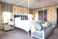 Banana Leaf Wallpaper in Gold