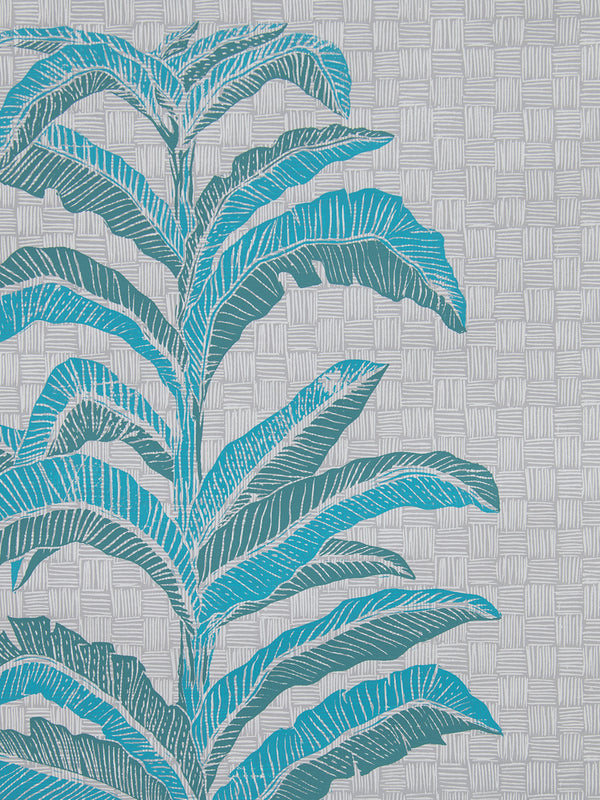 Banana Leaf Wallpaper in Viridian