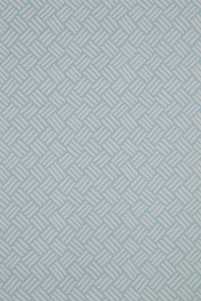 Basketweave Wallpaper in Iceberg