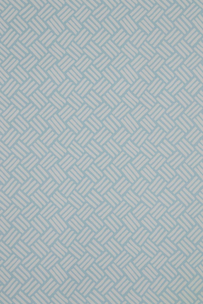 Basketweave Wallpaper in Iceberg