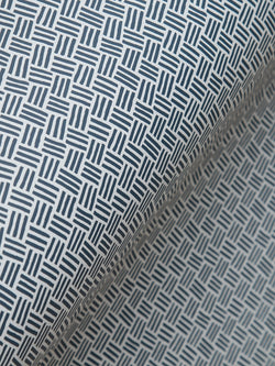 Basketweave Wallpaper in Sailor