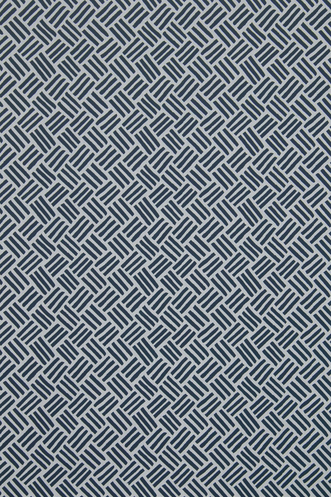 Basketweave Wallpaper in Sailor