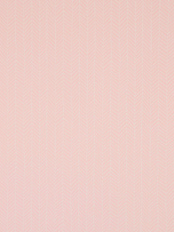 Herringbone Wallpaper in Blush