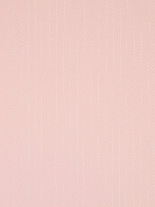 Herringbone Wallpaper in Blush