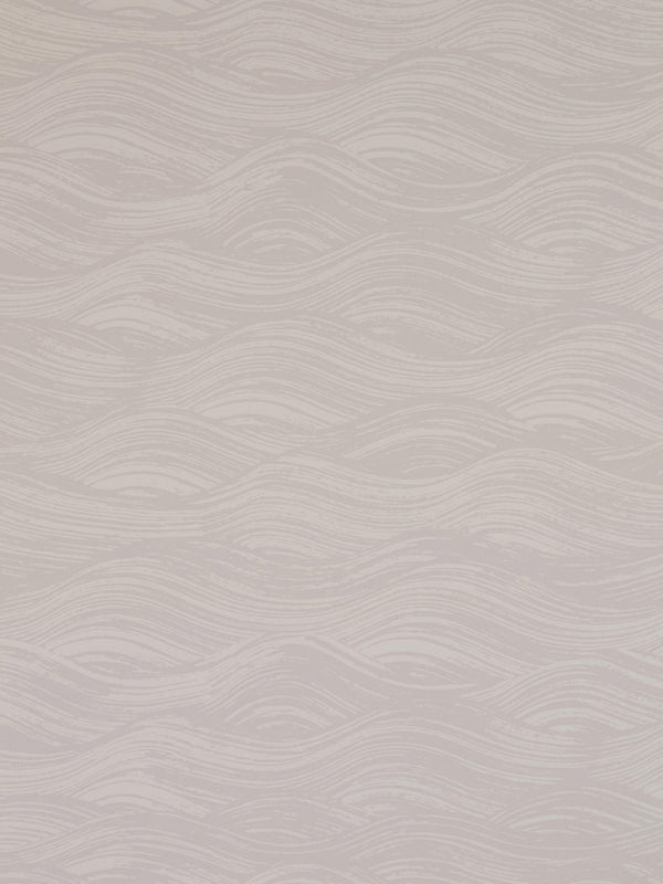 Painted Wave Wallpaper in Dune