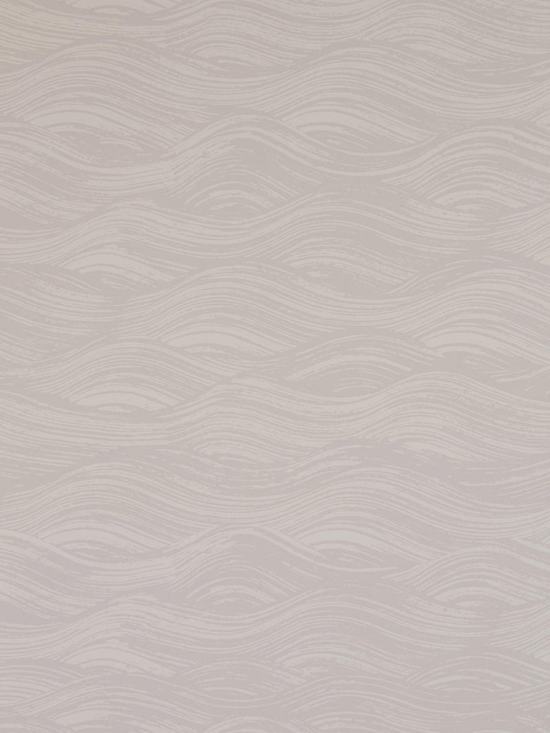 Painted Wave Wallpaper in Dune