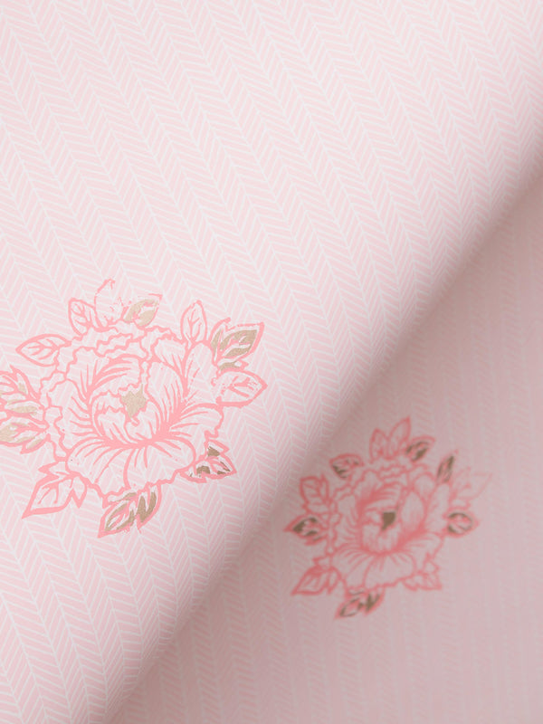 Peonies Wallpaper in Blush