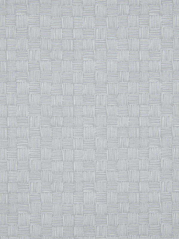 Woven Wallpaper in French Grey