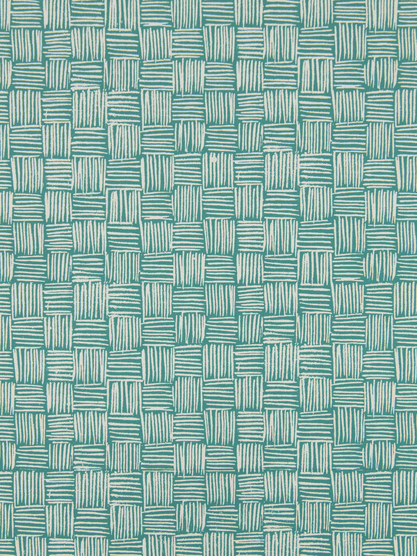 Woven Wallpaper in Viridian